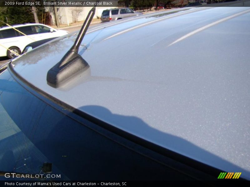 Brilliant Silver Metallic / Charcoal Black 2009 Ford Edge SE