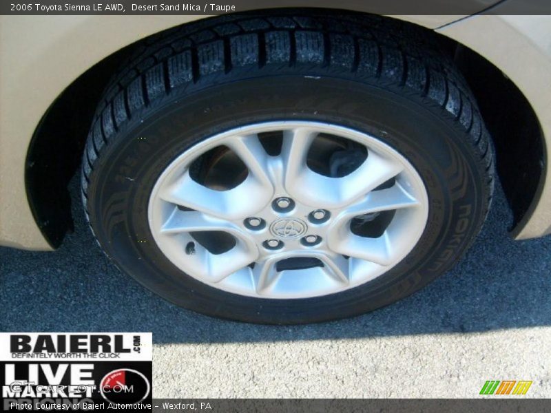 Desert Sand Mica / Taupe 2006 Toyota Sienna LE AWD