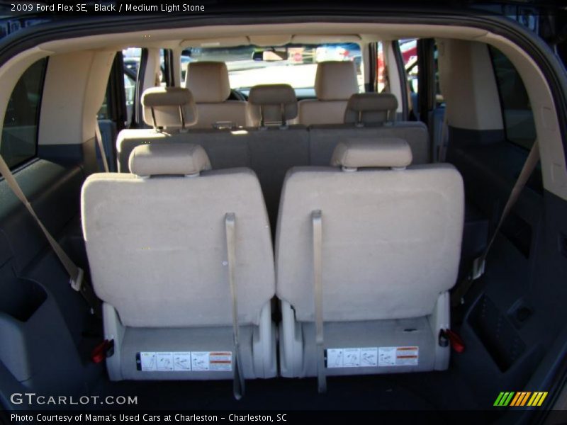 Black / Medium Light Stone 2009 Ford Flex SE