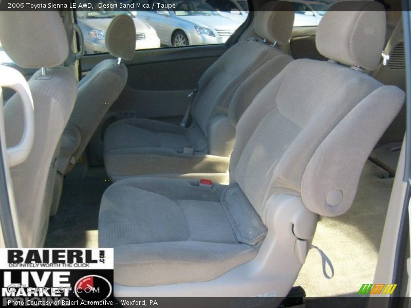 Desert Sand Mica / Taupe 2006 Toyota Sienna LE AWD