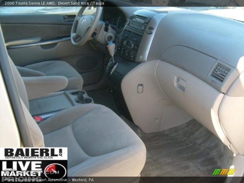 Desert Sand Mica / Taupe 2006 Toyota Sienna LE AWD
