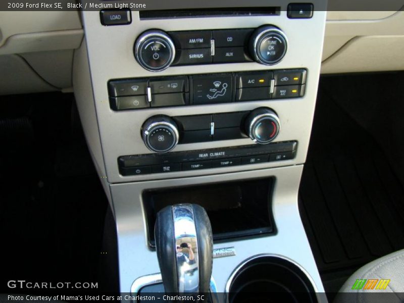 Black / Medium Light Stone 2009 Ford Flex SE