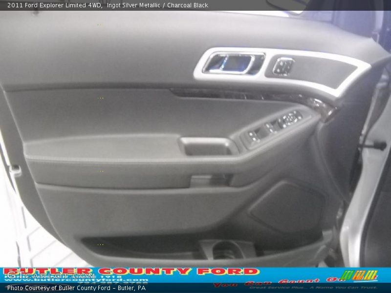 Ingot Silver Metallic / Charcoal Black 2011 Ford Explorer Limited 4WD