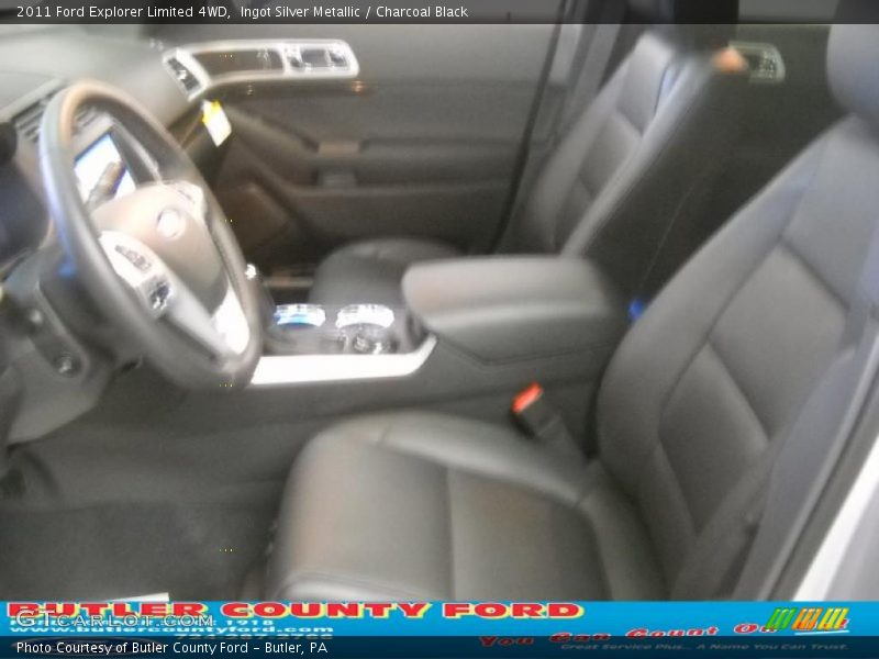 Ingot Silver Metallic / Charcoal Black 2011 Ford Explorer Limited 4WD