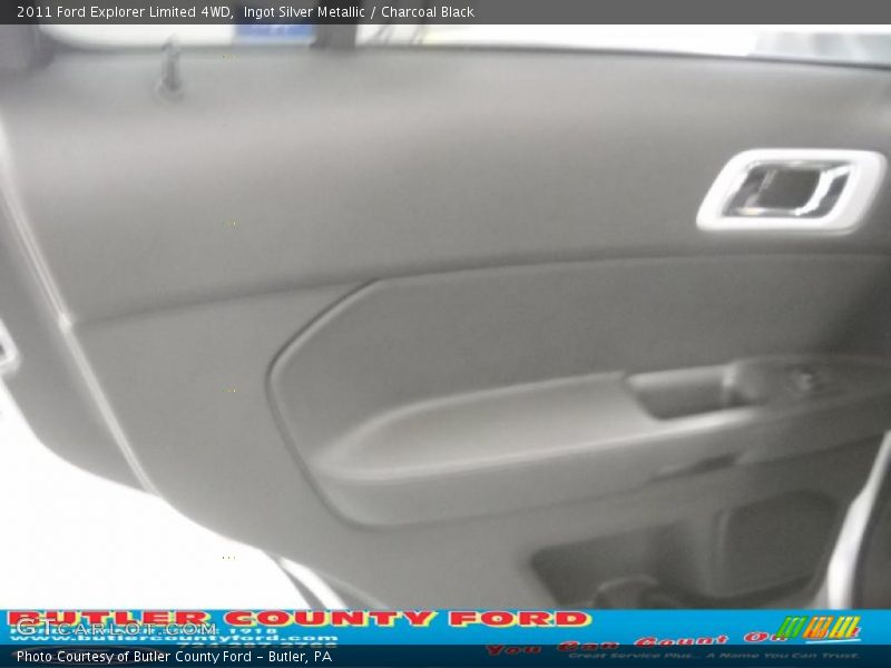 Ingot Silver Metallic / Charcoal Black 2011 Ford Explorer Limited 4WD
