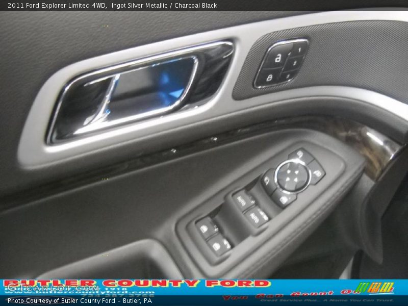 Ingot Silver Metallic / Charcoal Black 2011 Ford Explorer Limited 4WD