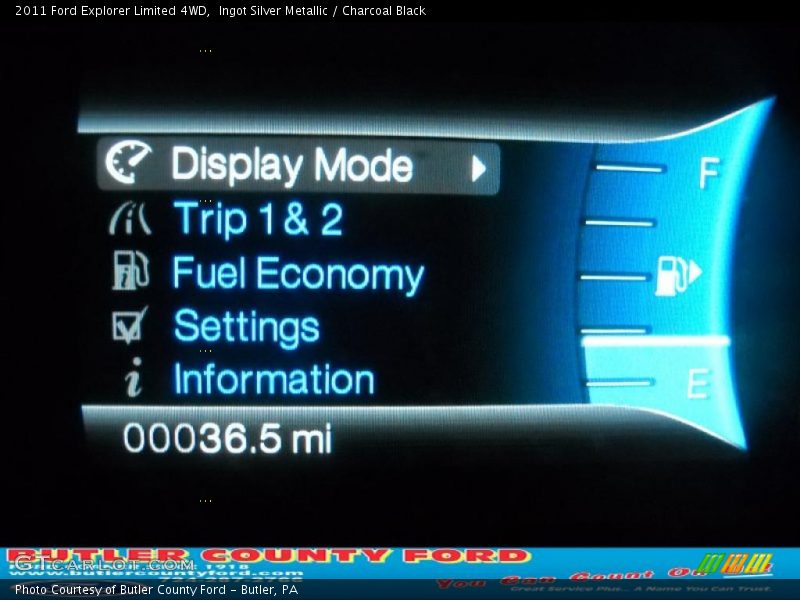 Ingot Silver Metallic / Charcoal Black 2011 Ford Explorer Limited 4WD