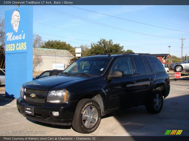Black / Ebony 2006 Chevrolet TrailBlazer LT 4x4