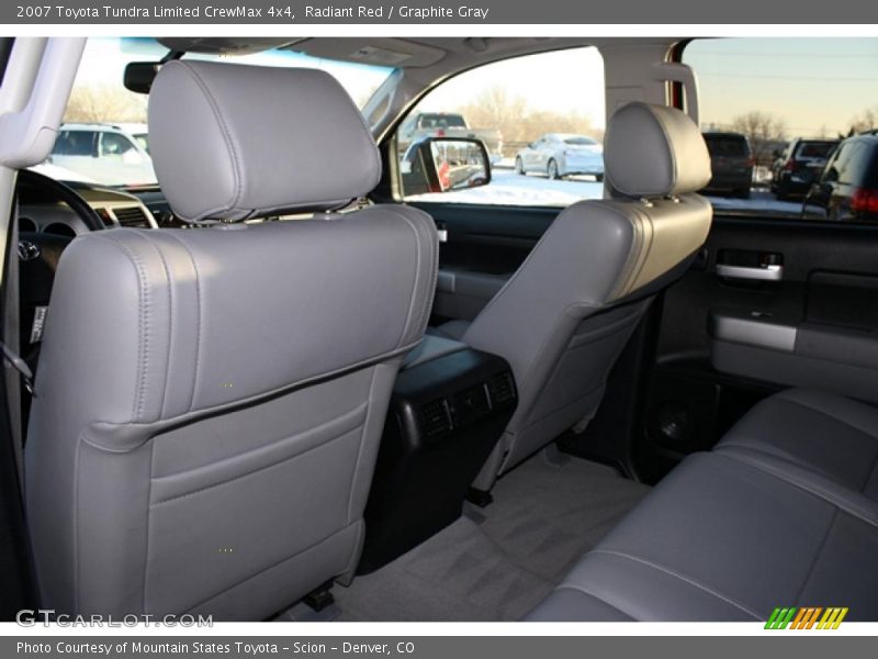 Radiant Red / Graphite Gray 2007 Toyota Tundra Limited CrewMax 4x4