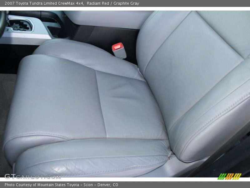 Radiant Red / Graphite Gray 2007 Toyota Tundra Limited CrewMax 4x4