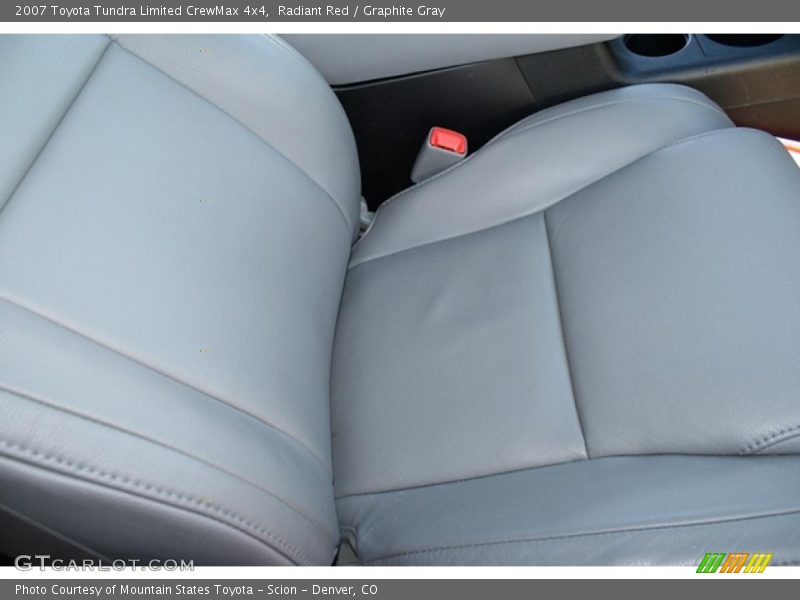 Radiant Red / Graphite Gray 2007 Toyota Tundra Limited CrewMax 4x4