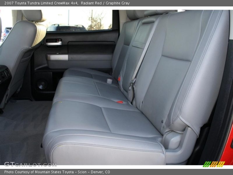 Radiant Red / Graphite Gray 2007 Toyota Tundra Limited CrewMax 4x4