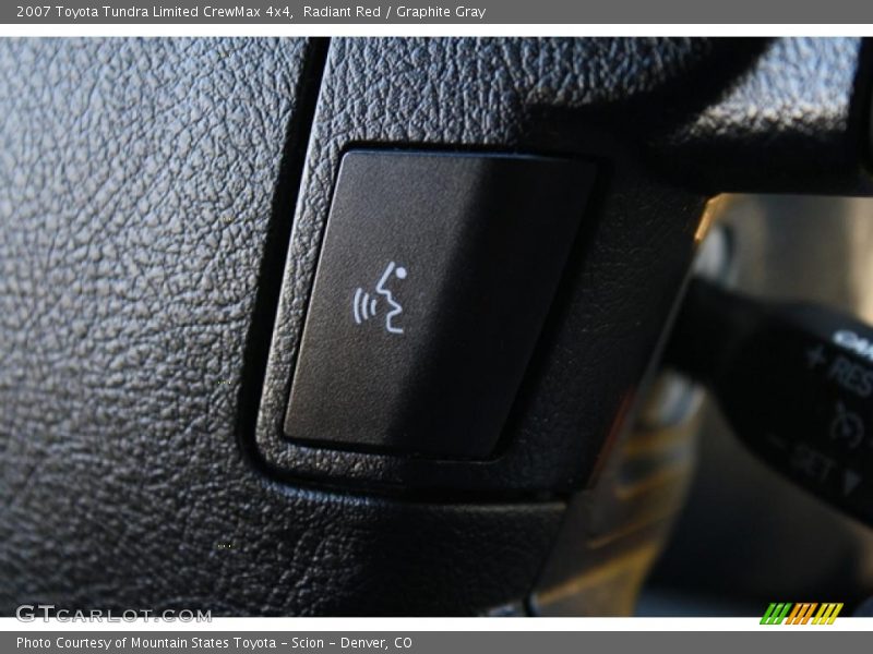 Radiant Red / Graphite Gray 2007 Toyota Tundra Limited CrewMax 4x4