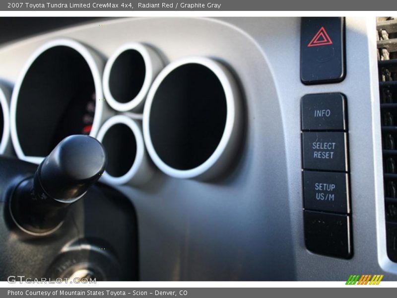 Radiant Red / Graphite Gray 2007 Toyota Tundra Limited CrewMax 4x4