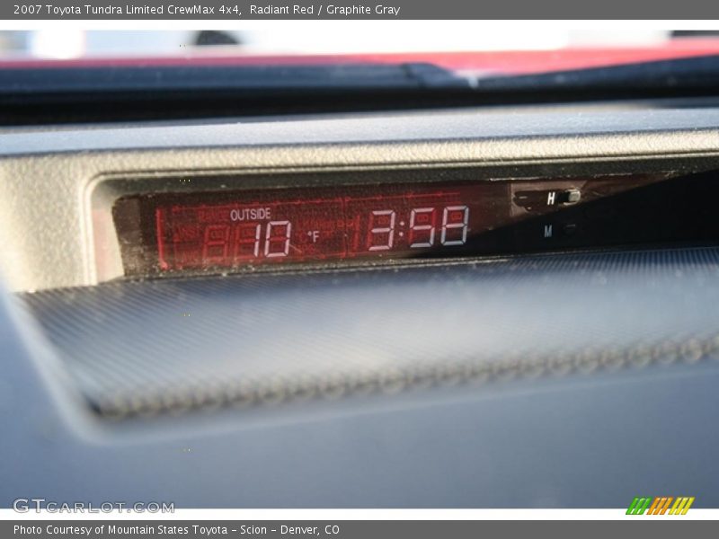 Radiant Red / Graphite Gray 2007 Toyota Tundra Limited CrewMax 4x4