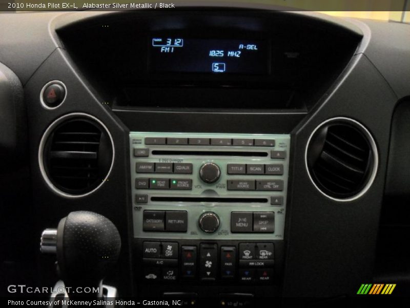 Controls of 2010 Pilot EX-L