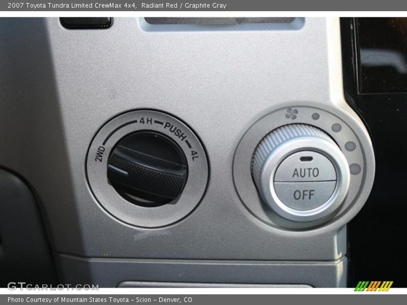 Radiant Red / Graphite Gray 2007 Toyota Tundra Limited CrewMax 4x4