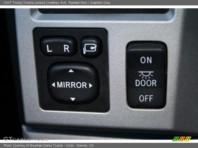 Radiant Red / Graphite Gray 2007 Toyota Tundra Limited CrewMax 4x4