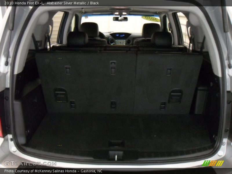 Alabaster Silver Metallic / Black 2010 Honda Pilot EX-L