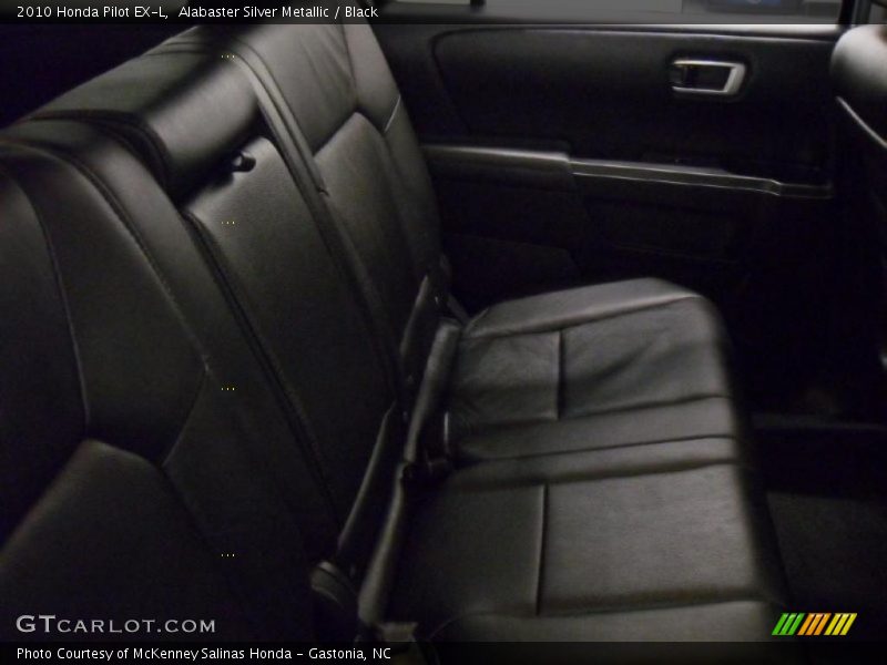 Alabaster Silver Metallic / Black 2010 Honda Pilot EX-L