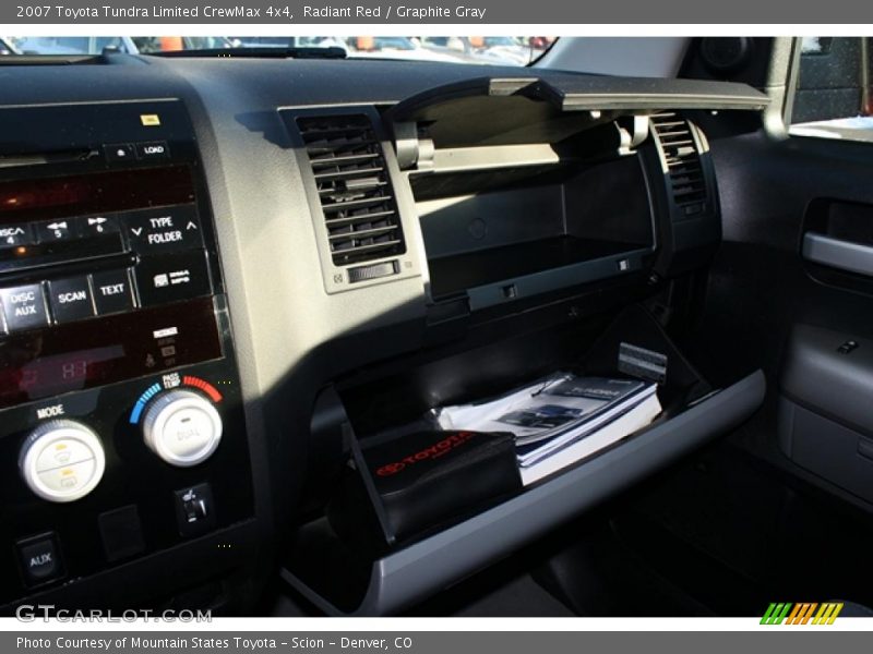 Radiant Red / Graphite Gray 2007 Toyota Tundra Limited CrewMax 4x4