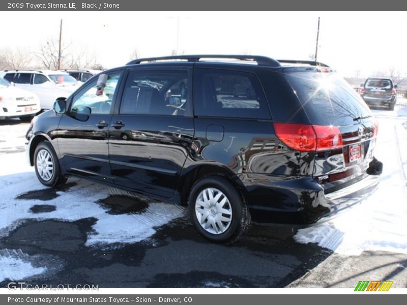 Black / Stone 2009 Toyota Sienna LE