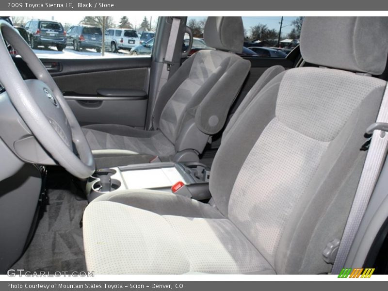 Black / Stone 2009 Toyota Sienna LE