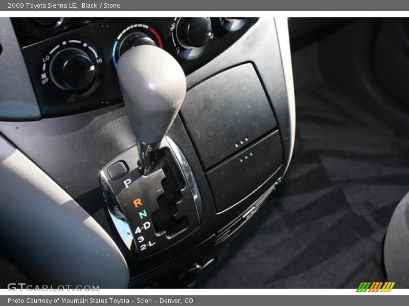 Black / Stone 2009 Toyota Sienna LE