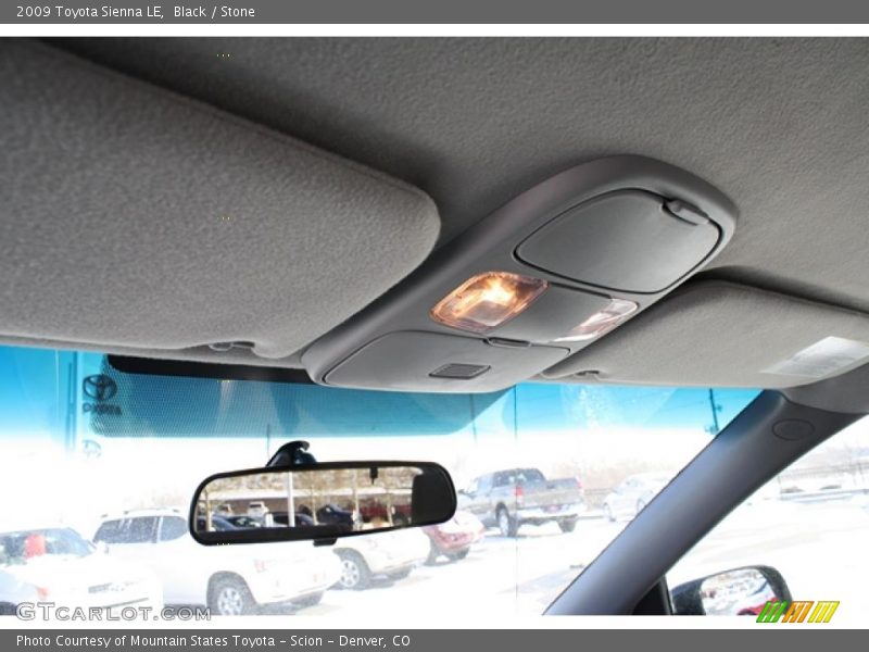 Black / Stone 2009 Toyota Sienna LE