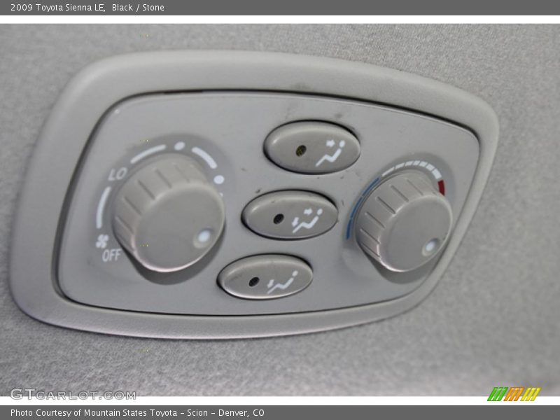 Black / Stone 2009 Toyota Sienna LE