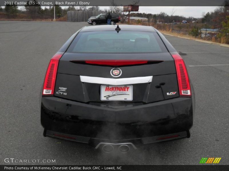 Black Raven / Ebony 2011 Cadillac CTS -V Coupe