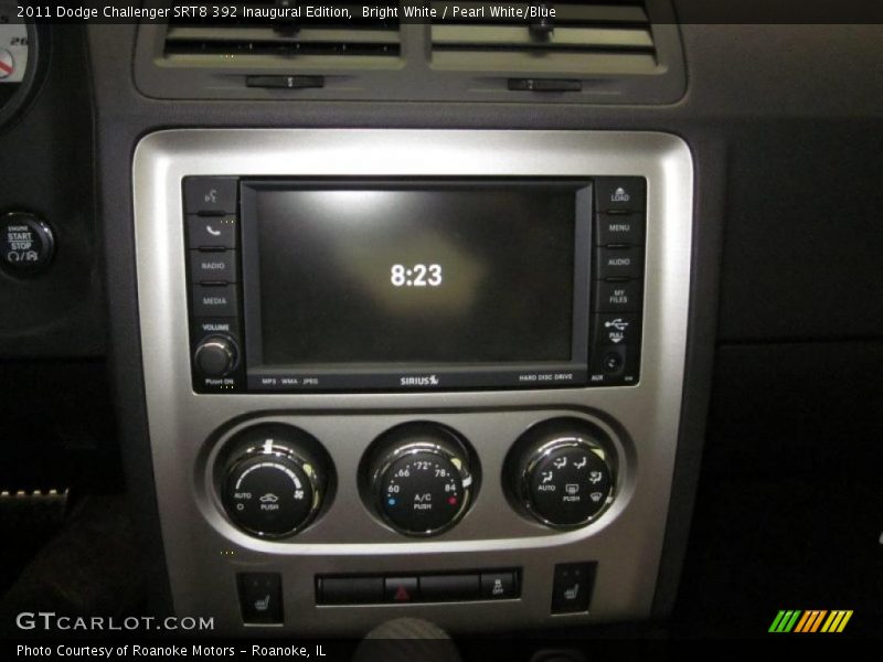 Controls of 2011 Challenger SRT8 392 Inaugural Edition