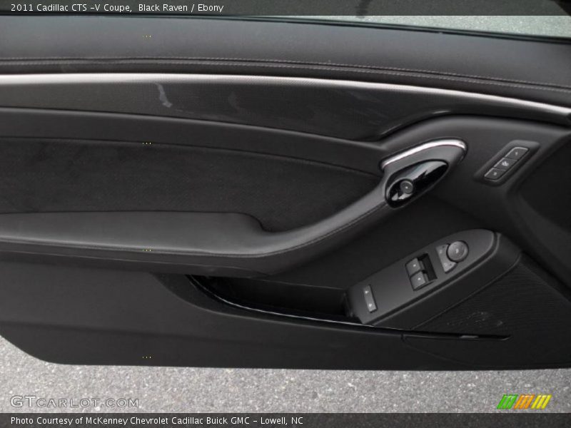 Black Raven / Ebony 2011 Cadillac CTS -V Coupe