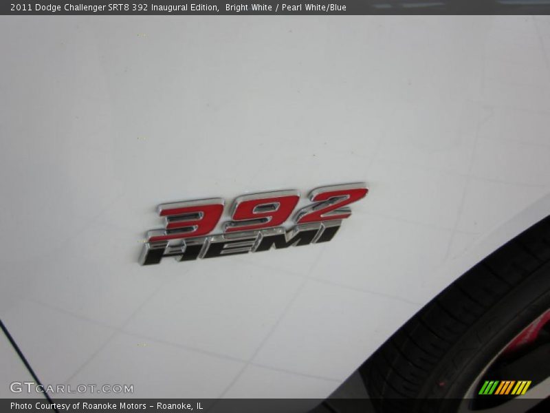  2011 Challenger SRT8 392 Inaugural Edition Logo