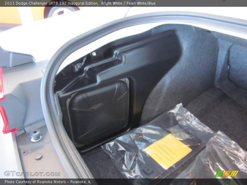  2011 Challenger SRT8 392 Inaugural Edition Trunk