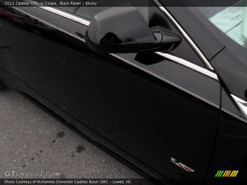 Black Raven / Ebony 2011 Cadillac CTS -V Coupe
