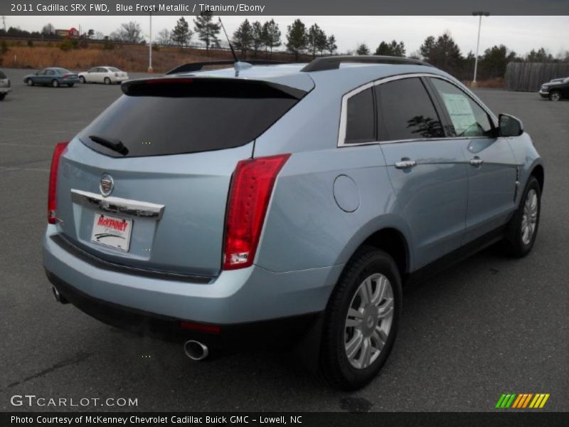  2011 SRX FWD Blue Frost Metallic