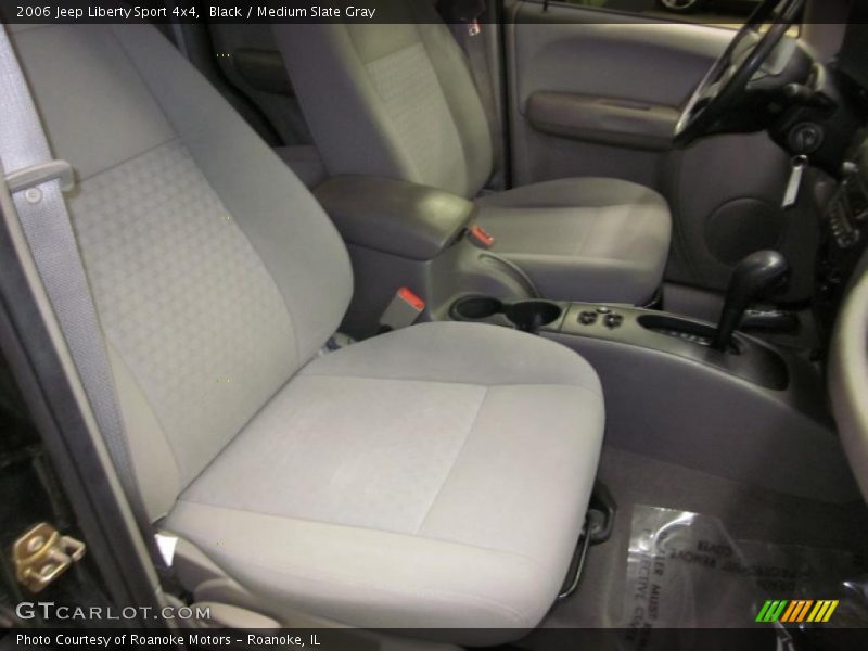 Black / Medium Slate Gray 2006 Jeep Liberty Sport 4x4