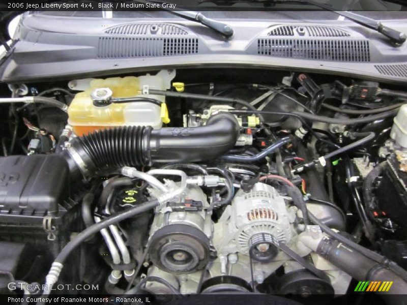 Black / Medium Slate Gray 2006 Jeep Liberty Sport 4x4