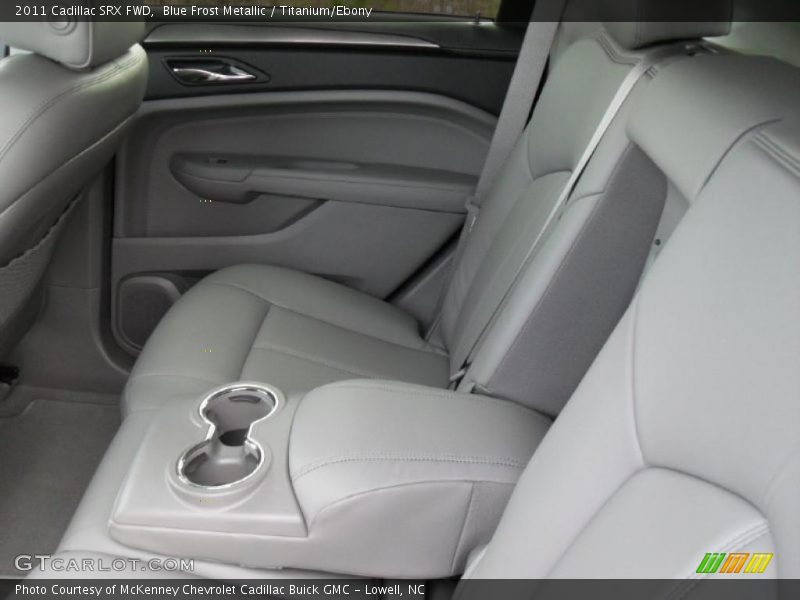 Blue Frost Metallic / Titanium/Ebony 2011 Cadillac SRX FWD
