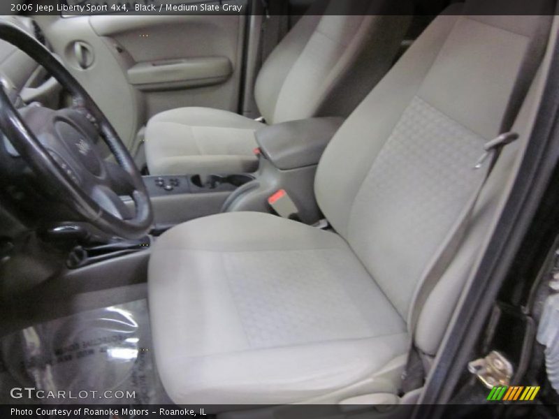 Black / Medium Slate Gray 2006 Jeep Liberty Sport 4x4