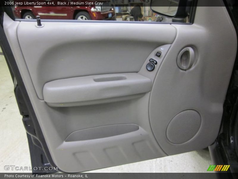 Black / Medium Slate Gray 2006 Jeep Liberty Sport 4x4