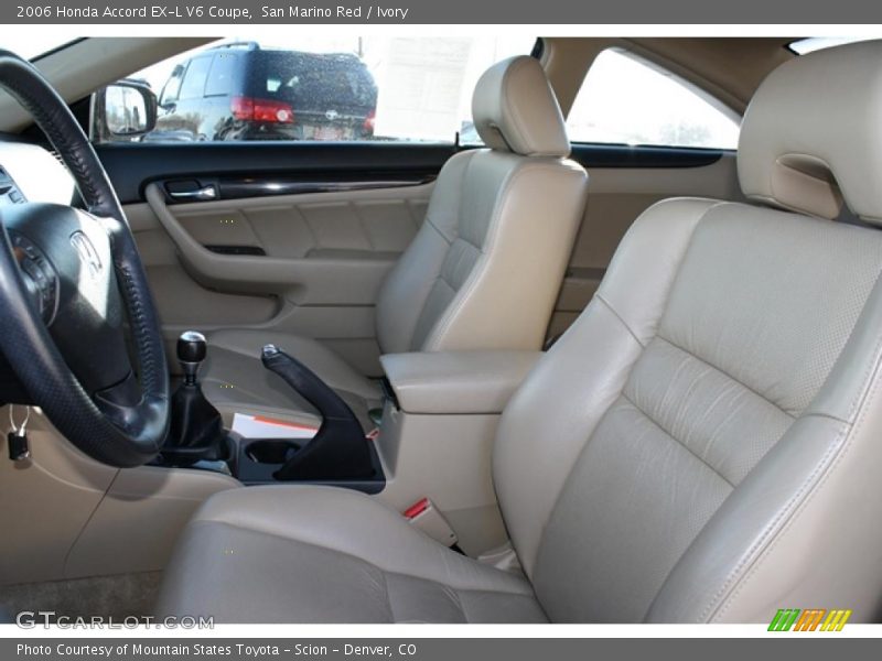  2006 Accord EX-L V6 Coupe Ivory Interior