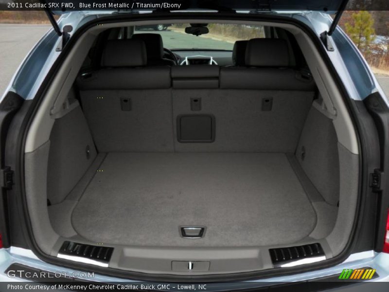 Blue Frost Metallic / Titanium/Ebony 2011 Cadillac SRX FWD