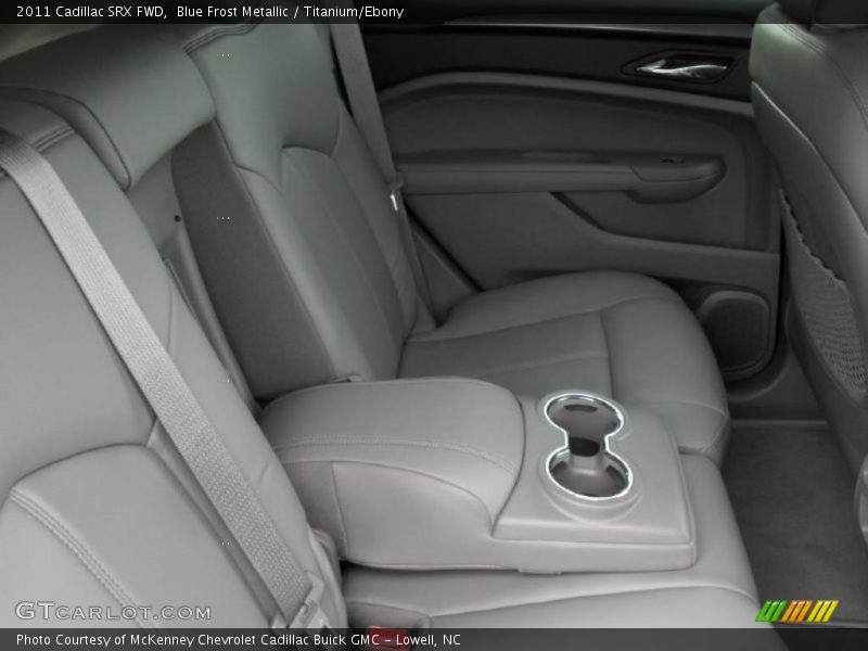 Blue Frost Metallic / Titanium/Ebony 2011 Cadillac SRX FWD