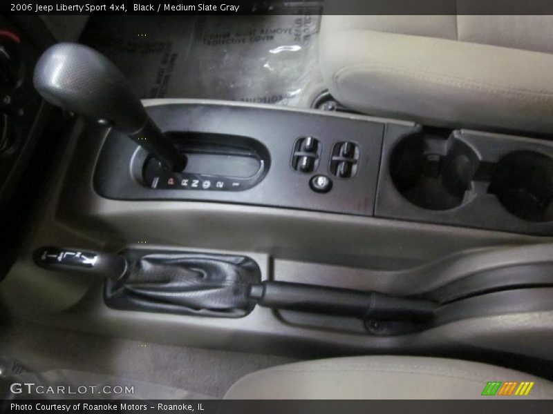 Black / Medium Slate Gray 2006 Jeep Liberty Sport 4x4