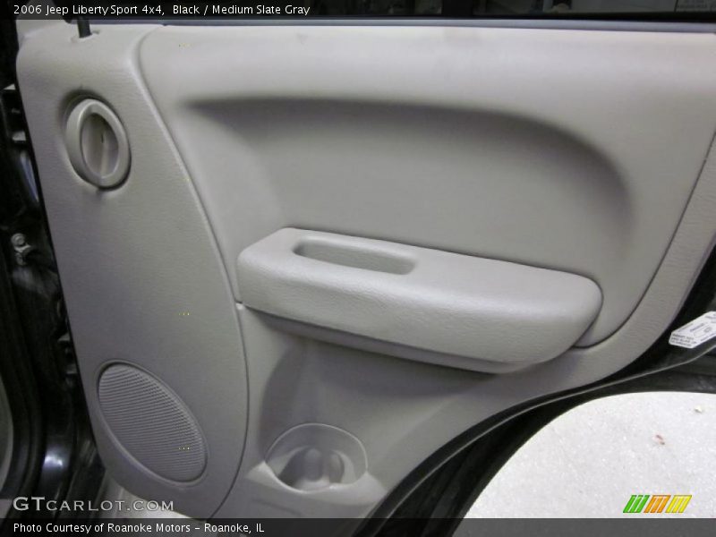 Black / Medium Slate Gray 2006 Jeep Liberty Sport 4x4