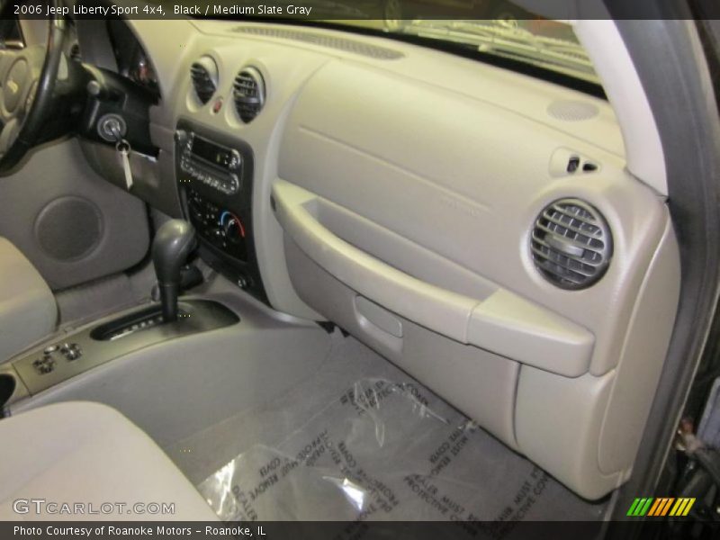 Black / Medium Slate Gray 2006 Jeep Liberty Sport 4x4