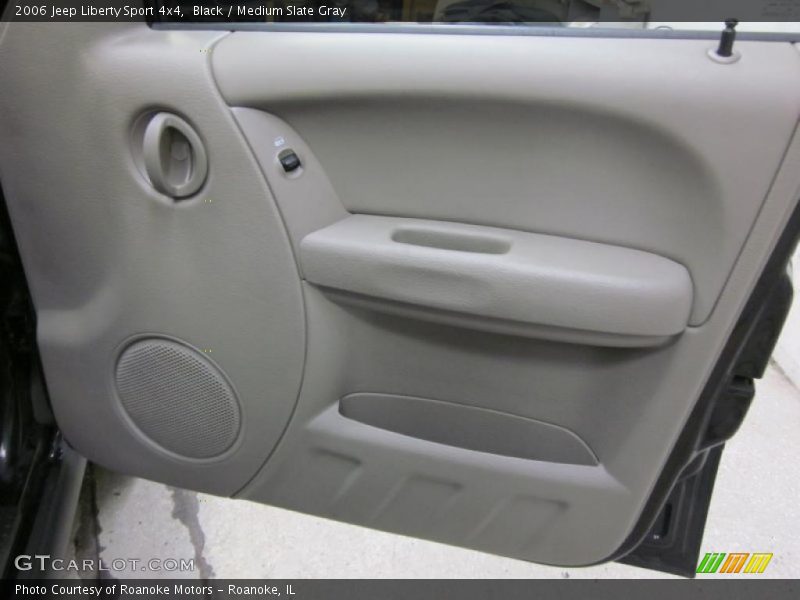 Black / Medium Slate Gray 2006 Jeep Liberty Sport 4x4