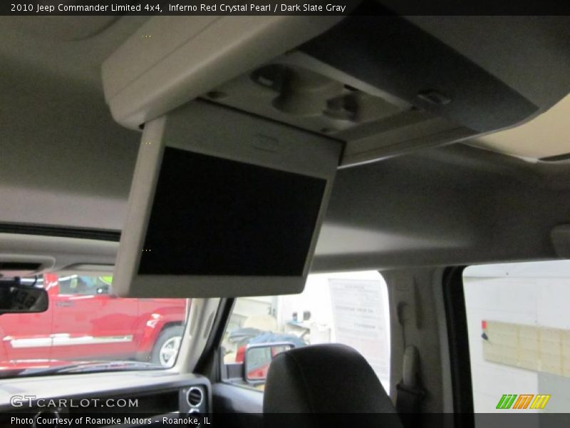 Inferno Red Crystal Pearl / Dark Slate Gray 2010 Jeep Commander Limited 4x4